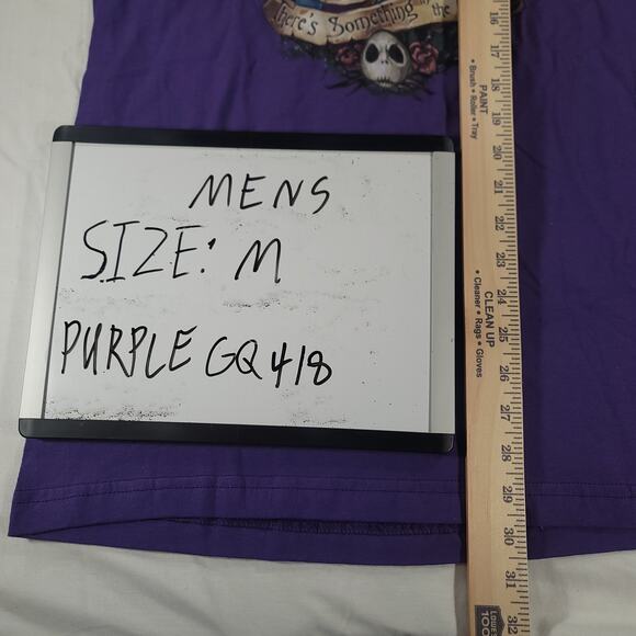 I Sense Theres Something in the Wind Tultex T-Shirt Mens Size Medium M Purple - Picture 7 of 9